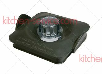 Крышка для блендера с заглушкой пластик черный VITAMIX (015507)