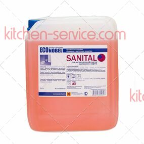 Гель для чистки сантехники и кафеля 5 л. Sanital ECONOBEL (0304-05)