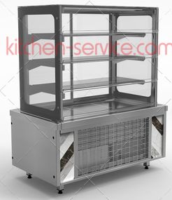 Витрина кондитерская холодильная закрытая (2 полки) RCC31A City Челябторгтехника