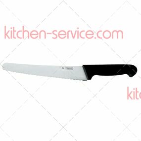 Нож кондитерский 25 см волнистое лезвие PRO-Line P.L. PROFF CUISINE (KB-3855-250W-BK201-RE-PL)