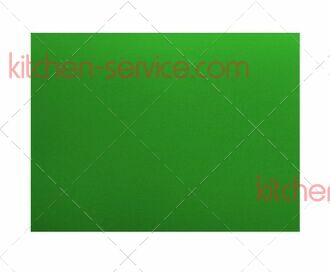 Доска разделочная полипропилен 500x350x20 мм зеленая ROAL