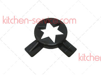 Заглушка блока выдачи мороженного для фризера EN 108Y ECOLUN (HIM-01 fance star ring)