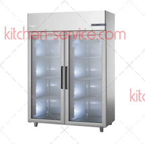 Шкаф морозильный 1200 л CHEF LINE LCFM120MD2G (со стеклянной дверью) APACH