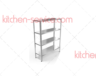 Стеллаж кухонный СК-600/400/1600-с GPSTEEL