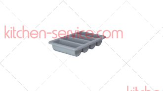 Контейнер для хранения столовых приборов 53х33см h10см, пластик INOXMACEL (70.50.30.0402.0000)