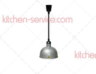 Лампа инфракрасная HKN-DL750 (серебряная) HURAKAN