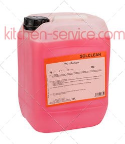 Средство моющее бактерицидное SOLCLEAN 542 WC-REINIGER, канистра 10 л