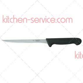 Нож филейный 20 см PRO-Line черная ручка P.L. PROFF CUISINE (KB-3808-200-BK201-RE-PL)
