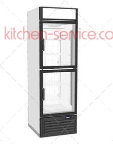 Шкаф холодильный Капри 0,5Н(СК) дверь стеклянная сверху, стеклянная снизу МАРИХОЛОДМАШ
