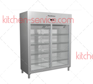 Шкаф холодильный R1400К INOX CARBOMA (ПОЛЮС)