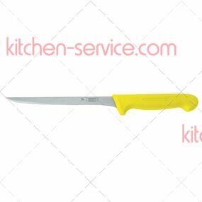 Нож филейный 20 см PRO-Line желтая ручка P.L. PROFF CUISINE (KB-3808-200-YL201-RE-PL)