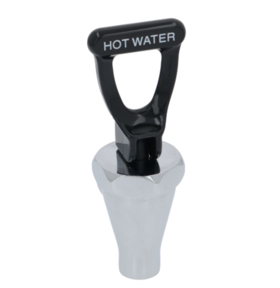 Кран резьба M26x1,75 чёрный/хром горячая вода MARCO (2100275) Кран резьба M26x1,75 чёрный/хром горячая вода MARCO (2100275)