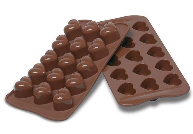 Форма силиконовая для конфет MONAMOUR 3х2,2 см SILIKOMART Форма силиконовая для конфет MONAMOUR 3х2,2 см SILIKOMART