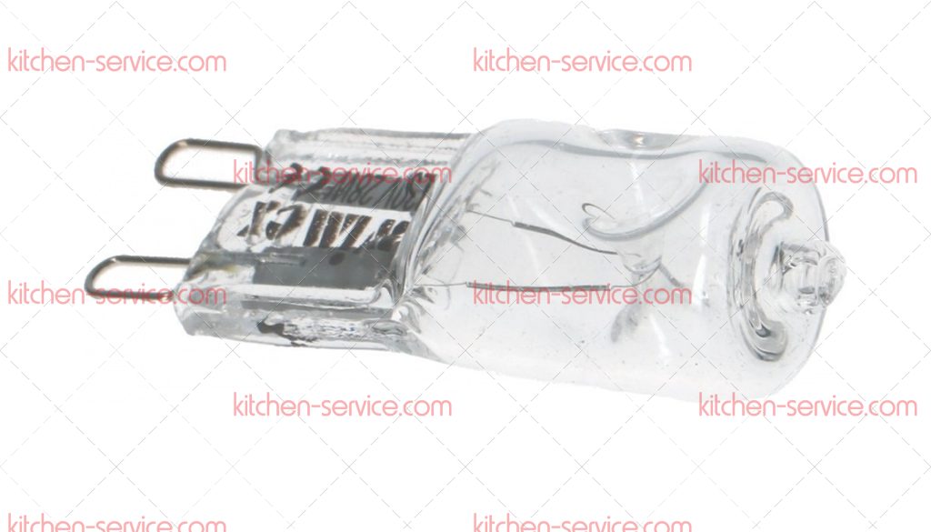 Лампа галогенная G9 28 Вт для печи (3421016) Лампа галогенная G9 28 Вт для печи (3421016)