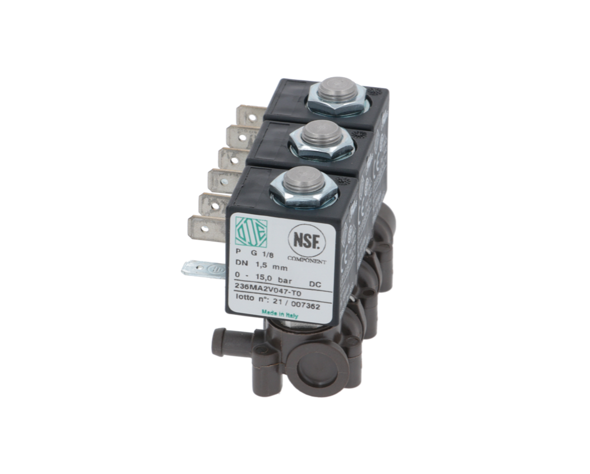 Клапан электромагнитный двухходовой (сборка 3 шт) 24VDC для CARIMALI (96.05331) Клапан электромагнитный двухходовой (сборка 3 шт) 24VDC для CARIMALI (96.05331)