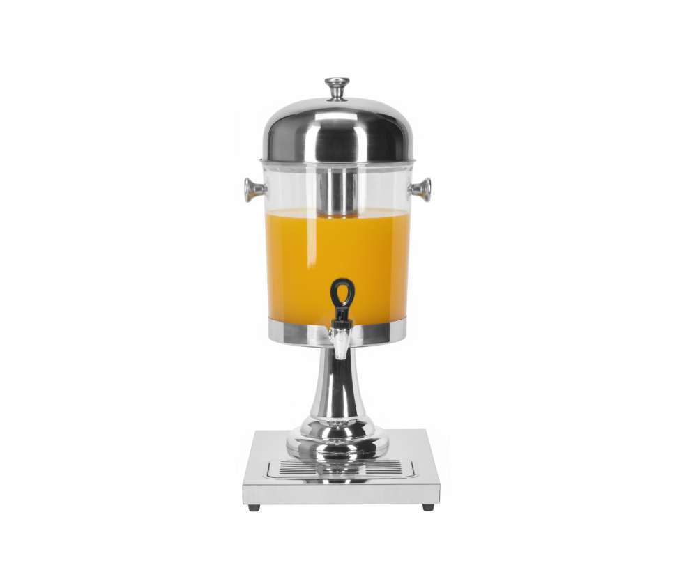 Диспенсер для соков, холодных напитков 8 л 56 см колба пластик MGSTEEL Диспенсер для соков, холодных напитков 8 л 56 см колба пластик MGSTEEL