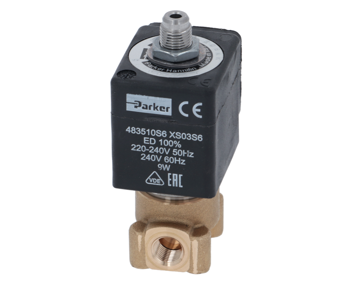 Клапан электромагнитный трехходовой FMF1/8 для Armonia Soft Plus латунь CARIMALI (96.05511.00.23/96.00605) Клапан электромагнитный трехходовой FMF1/8 для Armonia Soft Plus латунь CARIMALI (96.05511.00.23/96.00605)