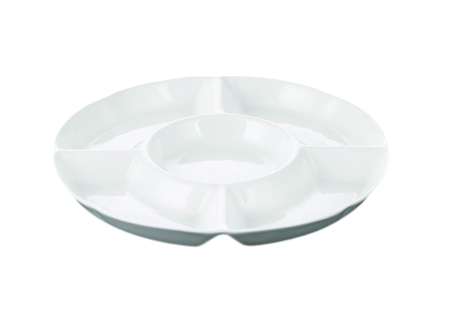 Менажница 5-ти секционная 255 мм WILMAX Менажница 5-ти секционная 255 мм WILMAX