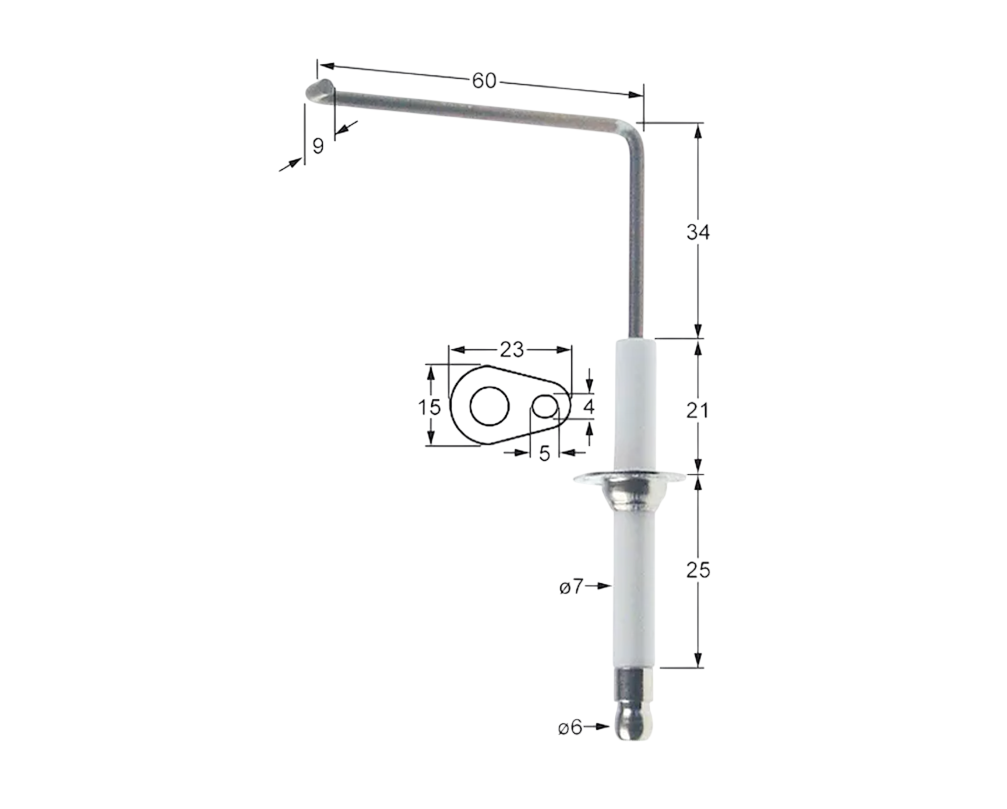 Электрод зажигания для AMBACH (3562609588) Электрод зажигания для AMBACH (3562609588)