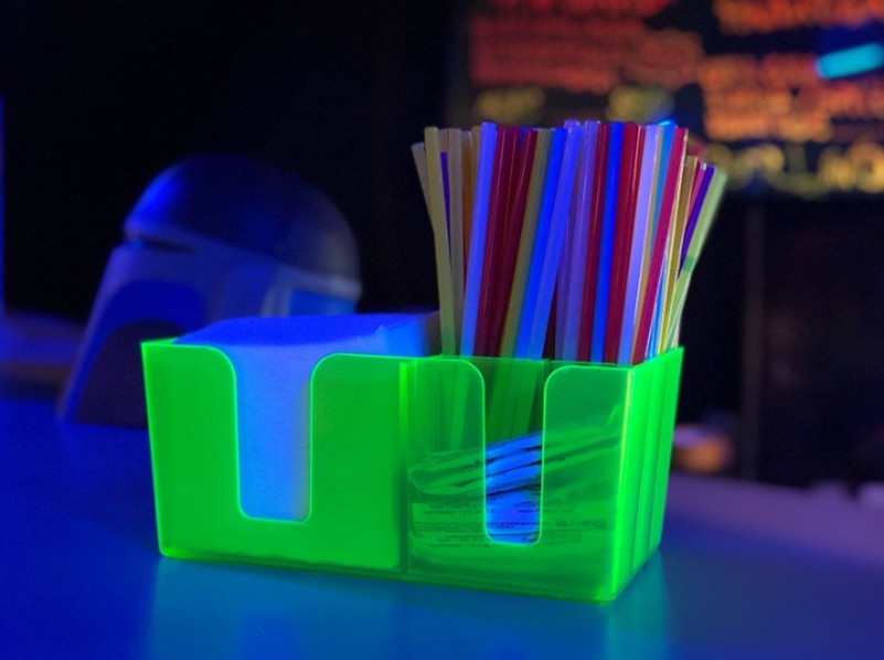 Подставка барная для салфеток и украшений салатовая (флуоресцент) MGprof (1774) Подставка барная для салфеток и украшений салатовая (флуоресцент) MGprof (1774)