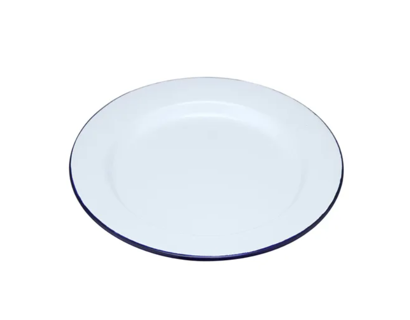 Тарелка 26х2.3 см Blue Rim эмалированная сталь SUNNEX (CEP2061) Тарелка 26х2.3 см Blue Rim эмалированная сталь SUNNEX (CEP2061)