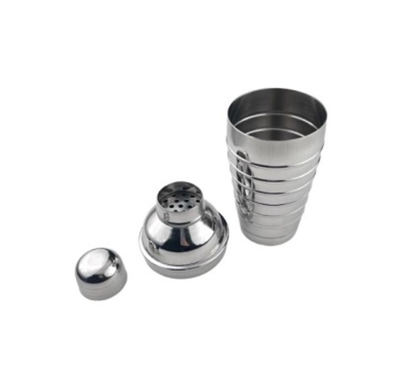 Шейкер 0,45 л. 20 см европейский ребристый MGSTEEL Шейкер 0,45 л. 20 см европейский ребристый MGSTEEL