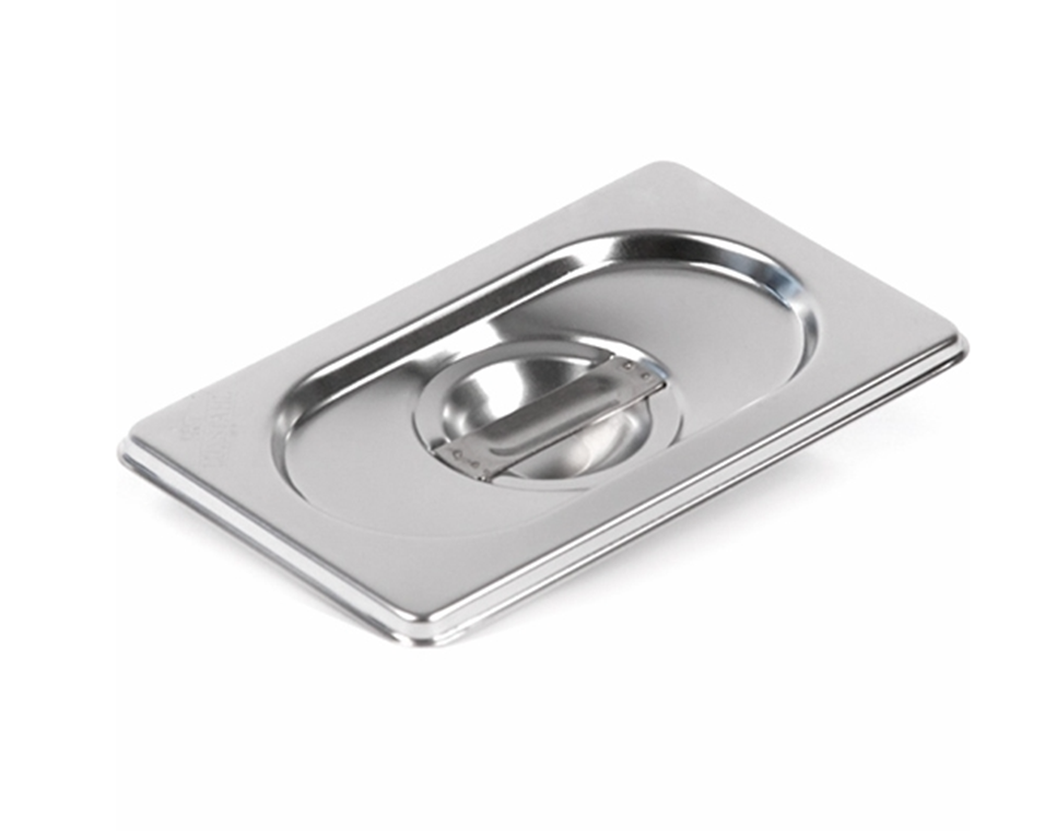 Крышка для гастроемкости GN-1/9 нержавеющая 176х108 мм ROAL Крышка для гастроемкости GN-1/9 нержавеющая 176х108 мм ROAL