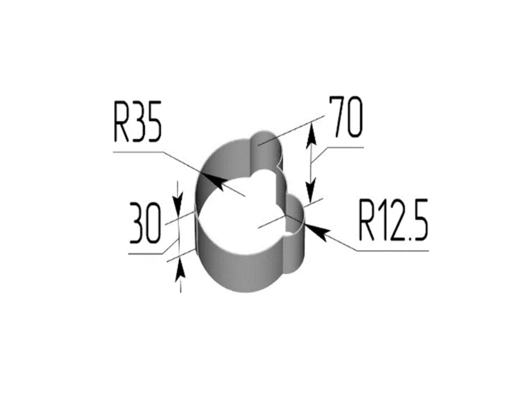 Форма кондитерская Голова мишки для FOODATLAS (УТ000011653) Форма кондитерская Голова мишки для FOODATLAS (УТ000011653)