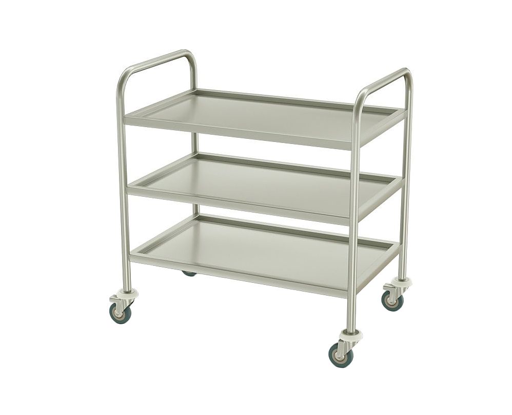 Тележка сервировочная ТС-С-3-850.530.900-02 ATESY Тележка сервировочная ТС-С-3-850.530.900-02 ATESY