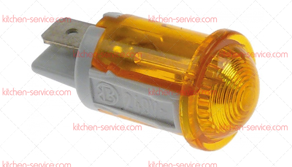 Лампочка индикаторная желтая для печи (3221719) Лампочка индикаторная желтая для печи (3221719)
