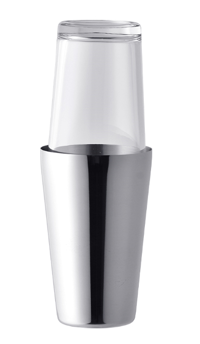 Шейкер 0,45/0,8 л. 28,7 см Boston со стеклянным стаканом MGSTEEL Шейкер 0,45/0,8 л. 28,7 см Boston со стеклянным стаканом MGSTEEL