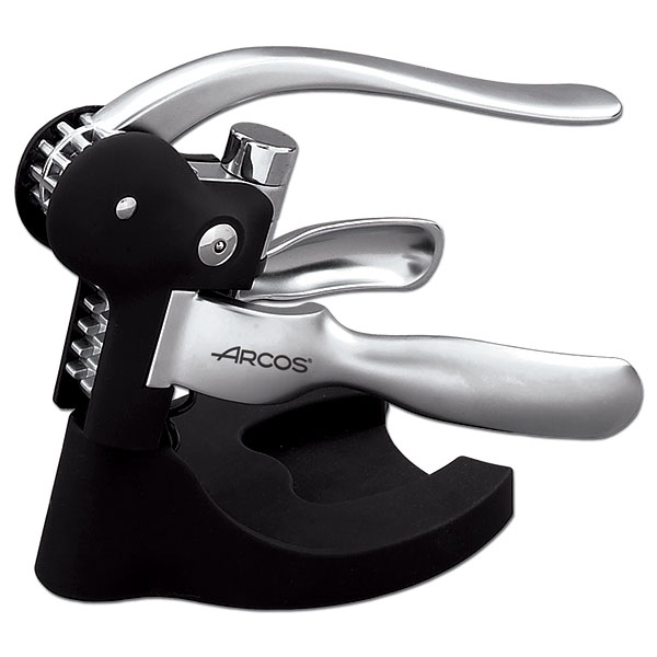 Штопор полуавтоматический 25 см серебристый ARCOS Штопор полуавтоматический 25 см серебристый ARCOS