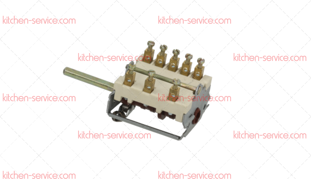 Переключатель селекторный 0-4 позиционный для печи (5076559) Переключатель селекторный 0-4 позиционный для печи (5076559)