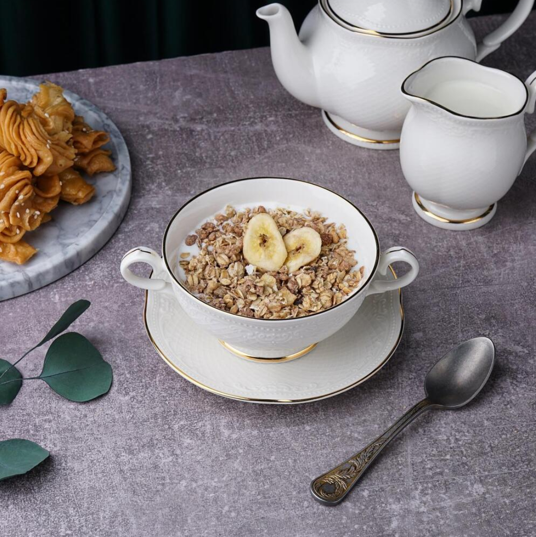 Пара бульонная 280 мл Gold Aristocrat NOBLE (313602/313010-Gold) Пара бульонная 280 мл Gold Aristocrat NOBLE (313602/313010-Gold)