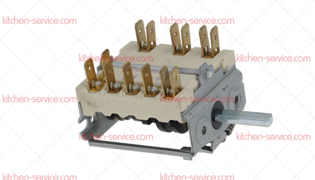 Выключатель селекторный 0-4 позиционный для печи (3057135) Выключатель селекторный 0-4 позиционный для печи (3057135)