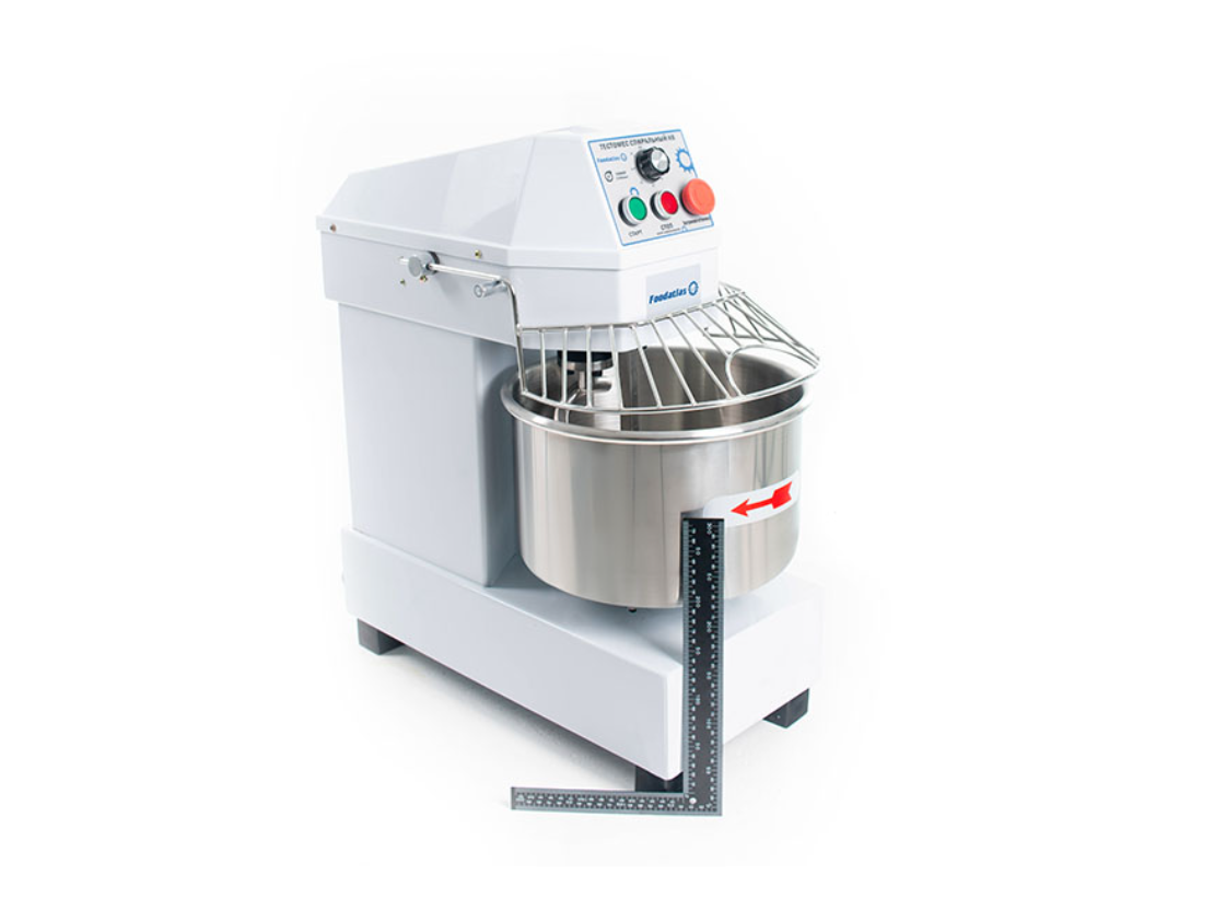 Тестомес спиральный HS-10 Eco FOODATLAS Тестомес спиральный HS-10 Eco FOODATLAS