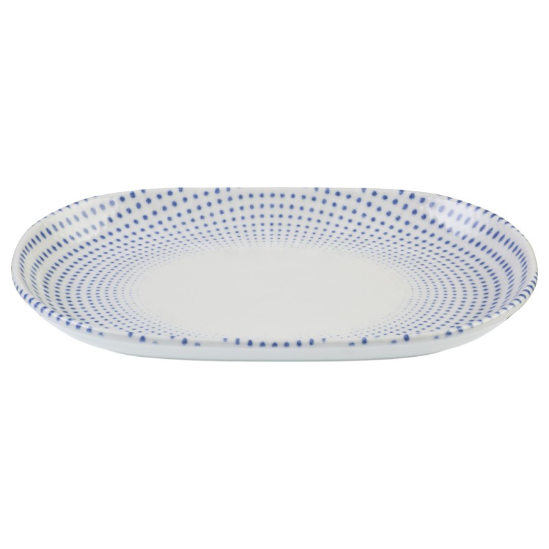 Блюдо овальное 37см Harmony Blue ID Fine Блюдо овальное 37см Harmony Blue ID Fine