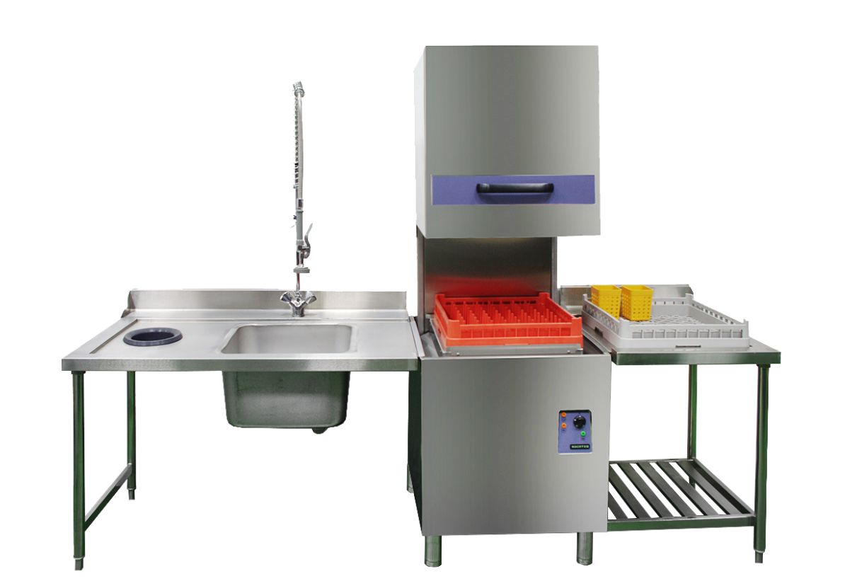 Машина посудомоечная KOMEC-H500 DD с дозаторами KOCATEQ Машина посудомоечная KOMEC-H500 DD с дозаторами KOCATEQ