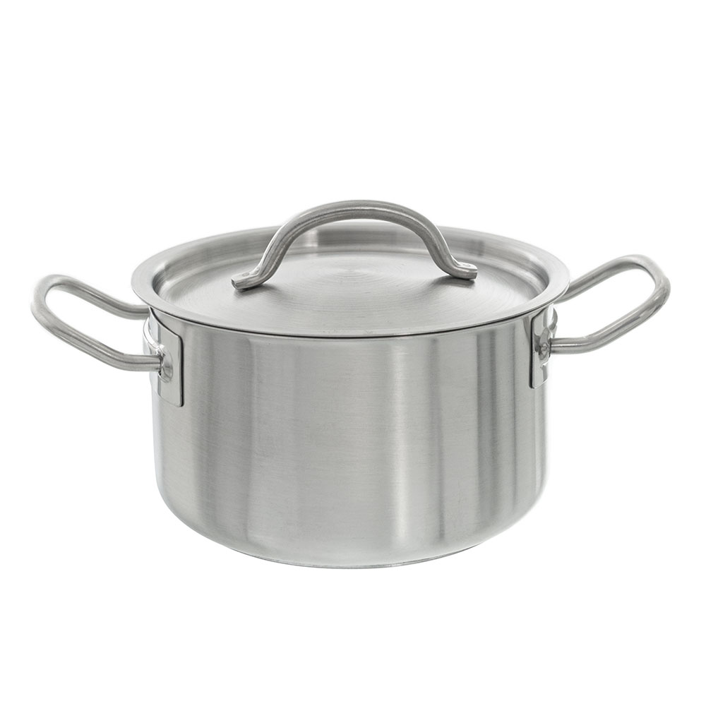 Кастрюля 2,7 л, 180х105 мм (c крышкой) FOODATLAS Кастрюля 2,7 л, 180х105 мм (c крышкой) FOODATLAS