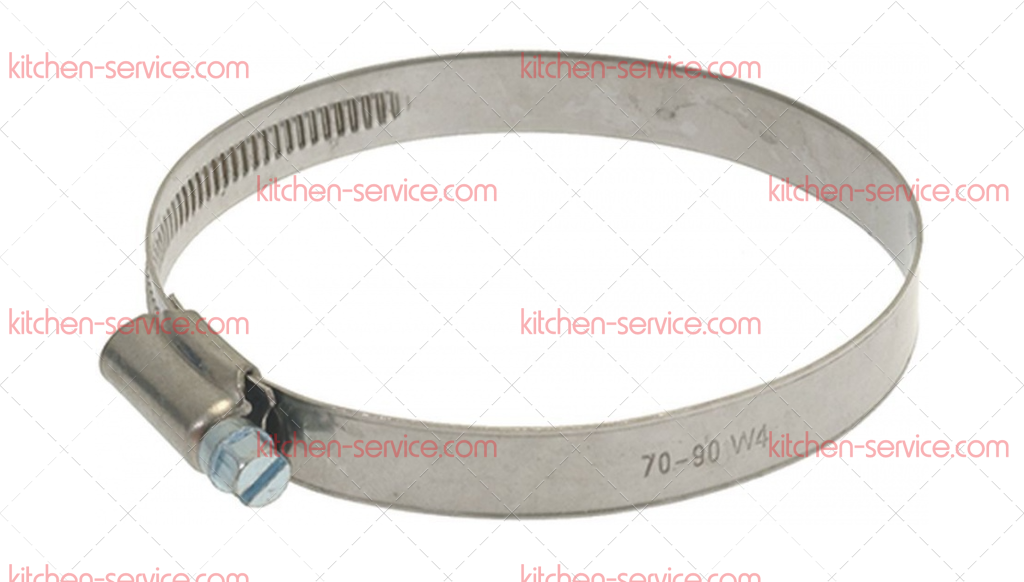 Хомут шланговый 70-90 для печи (3449476) Хомут шланговый 70-90 для печи (3449476)