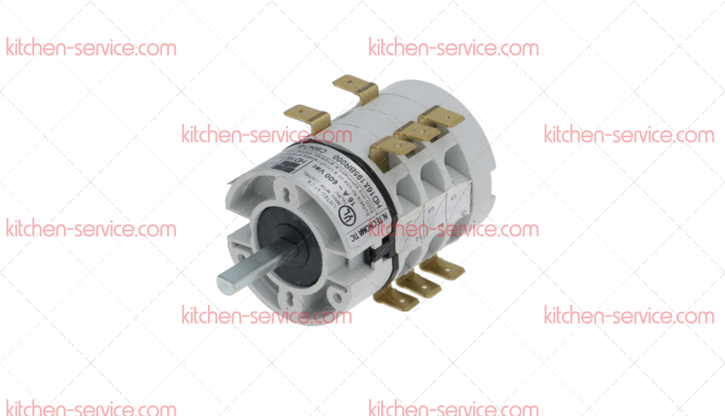 Выключатель селекторный 3-х позиционный для печи (7101291) Выключатель селекторный 3-х позиционный для печи (7101291)