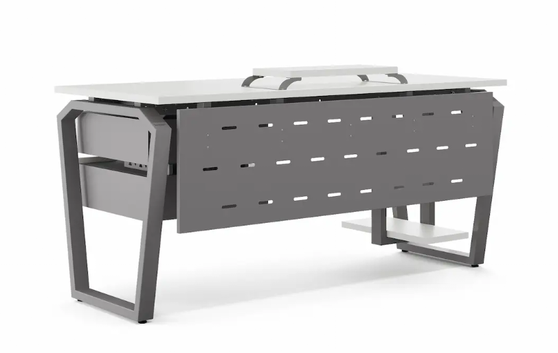 Стол офисный TB КОБОР 80/60 aluminum/premium Стол офисный TB КОБОР 80/60 aluminum/premium