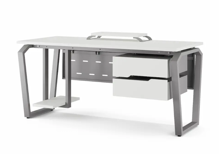 Стол офисный TB КОБОР 80/60 aluminum/premium Стол офисный TB КОБОР 80/60 aluminum/premium