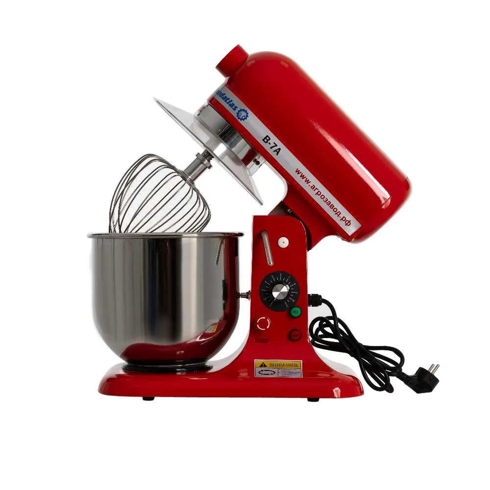 Миксер планетарный B-7A Eco, красный FOODATLAS Миксер планетарный B-7A Eco, красный FOODATLAS