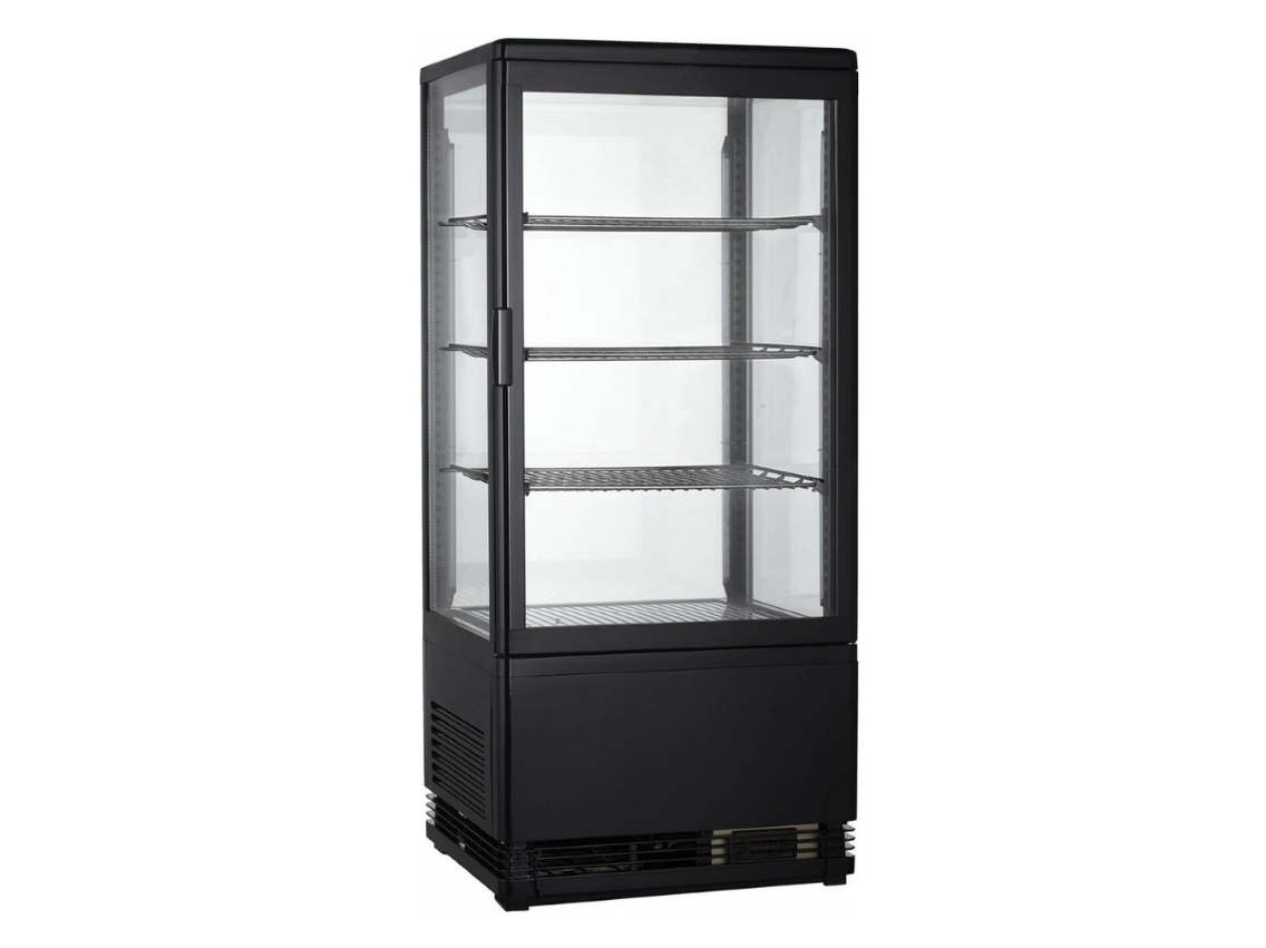 Витрина холодильная VA-RT-78B черная VIATTO Витрина холодильная VA-RT-78B черная VIATTO