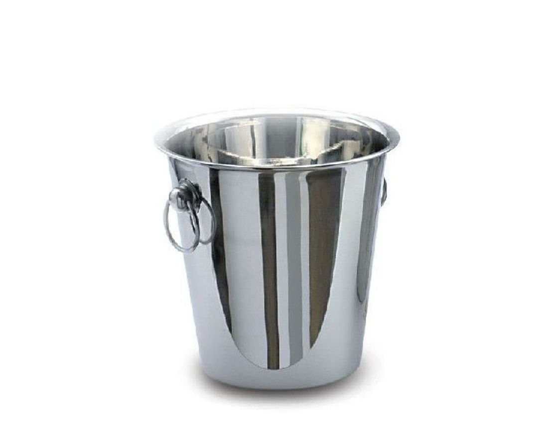 Ведро для шампанского 4 л 210/130 мм 205 мм (1 бутылка) нержавеющая сталь MGSTEEL Ведро для шампанского 4 л 210/130 мм 205 мм (1 бутылка) нержавеющая сталь MGSTEEL