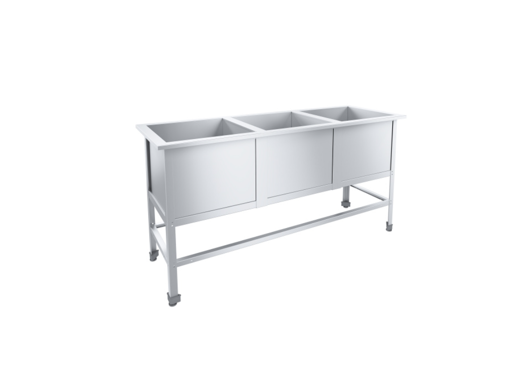 Ванна моечная 3 секции Стандарт НК ВМО3-700СНК-М ПИЩЕВЫЕ ТЕХНОЛОГИИ Ванна моечная 3 секции Стандарт НК ВМО3-700СНК-М ПИЩЕВЫЕ ТЕХНОЛОГИИ
