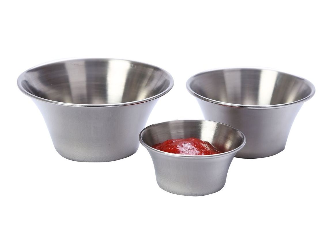 Соусник 120 мл 80 мм, нержавейка MGSTEEL Соусник 120 мл 80 мм, нержавейка MGSTEEL