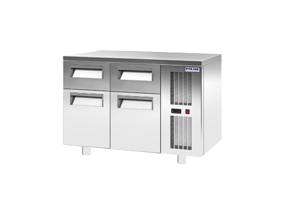 Стол холодильный TM2-11-GC (без борта) POLAIR Стол холодильный TM2-11-GC (без борта) POLAIR