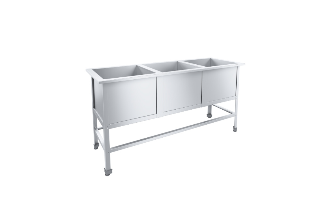 Ванна моечная 3 секции Стандарт НК ВМО3-430С304НК-М ПИЩЕВЫЕ ТЕХНОЛОГИИ Ванна моечная 3 секции Стандарт НК ВМО3-430С304НК-М ПИЩЕВЫЕ ТЕХНОЛОГИИ